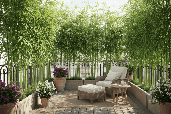 Comment créer un brise-vue naturel sur son balcon en 4 étapes ? - La Green Touch