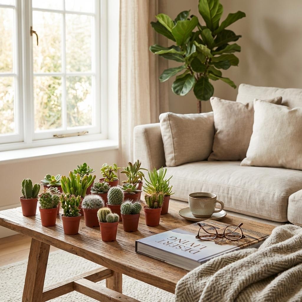 Livraison plante Mix Cactus & Succulentes