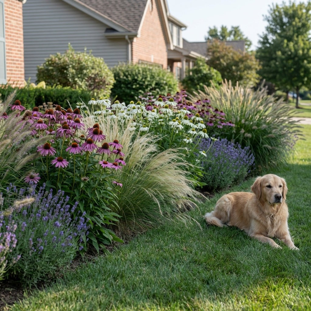 Pack Massif Plein Soleil Rose & Blanc - 30 plantes — photo 4