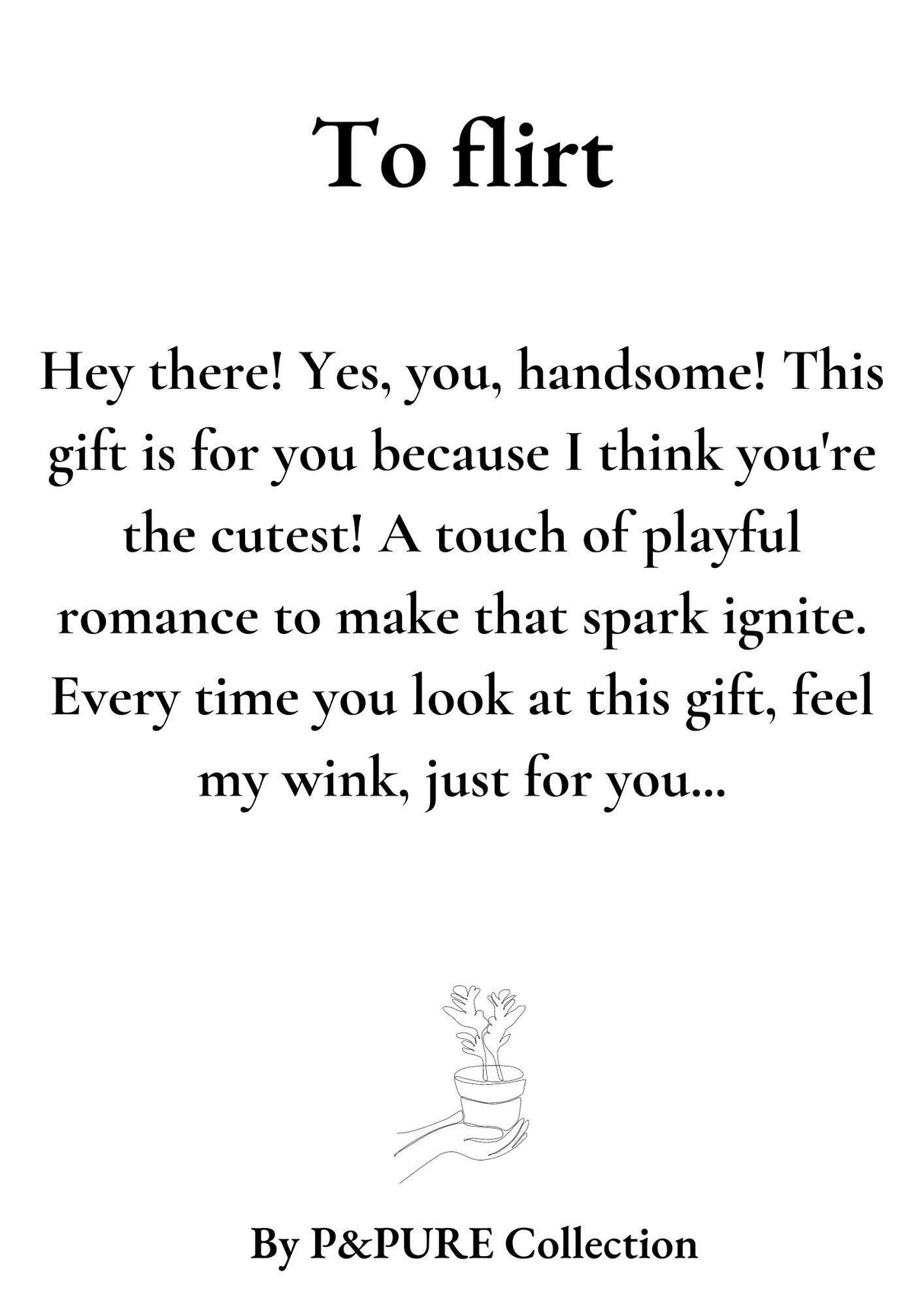 Rosier rose et pot céramique "To Flirt"