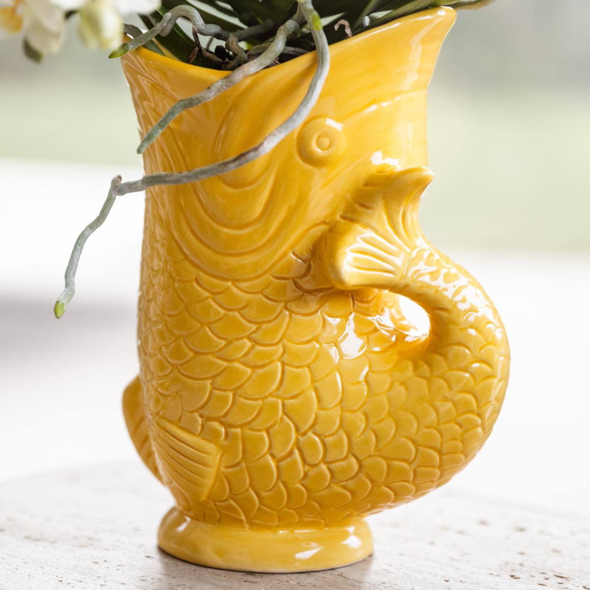 Compañía Kolibri | Set de regalo Atardecer Mediterráneo | Conjunto de plantas con orquídea Phalaenopsis blanca Lausanne y suculentas incl. piedras de cerámica