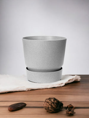 Maceta gris Elho Greenville - D30 x H28