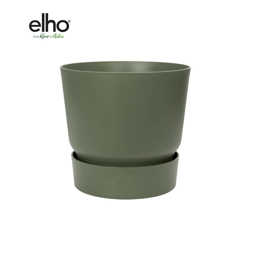Livraison plante Cache - Pot Elho Greenville Vert - D30 x H28
