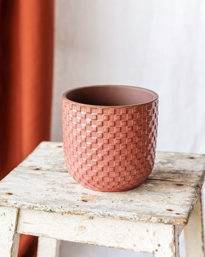 Olla de caché - RELIEVE ROSA