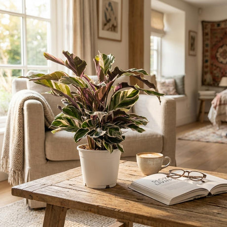 Livraison plante Calathea Fushion White