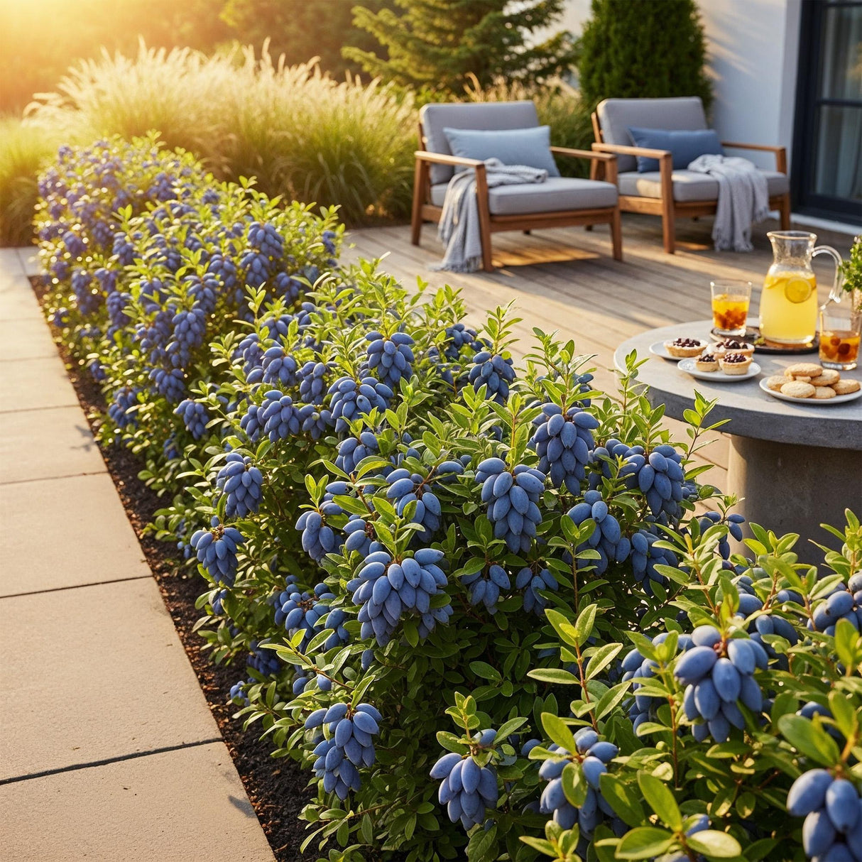 Livraison plante Chèvrefeuille comestible Kamtschatica – Lot de 6 – Pot 9 cm