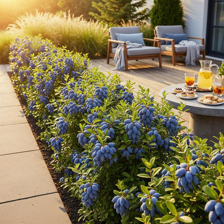 Livraison plante Chèvrefeuille comestible Kamtschatica – Lot de 6 – Pot 9 cm