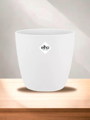 ELHO Macetero Bruselas redondo 25cm blanco