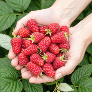 Livraison plante Framboisier Heritage – Lot de 6 – Pot 9 cm