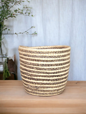 Cesta Gris natural D17