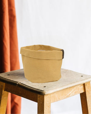Cesta ocre 15 cm