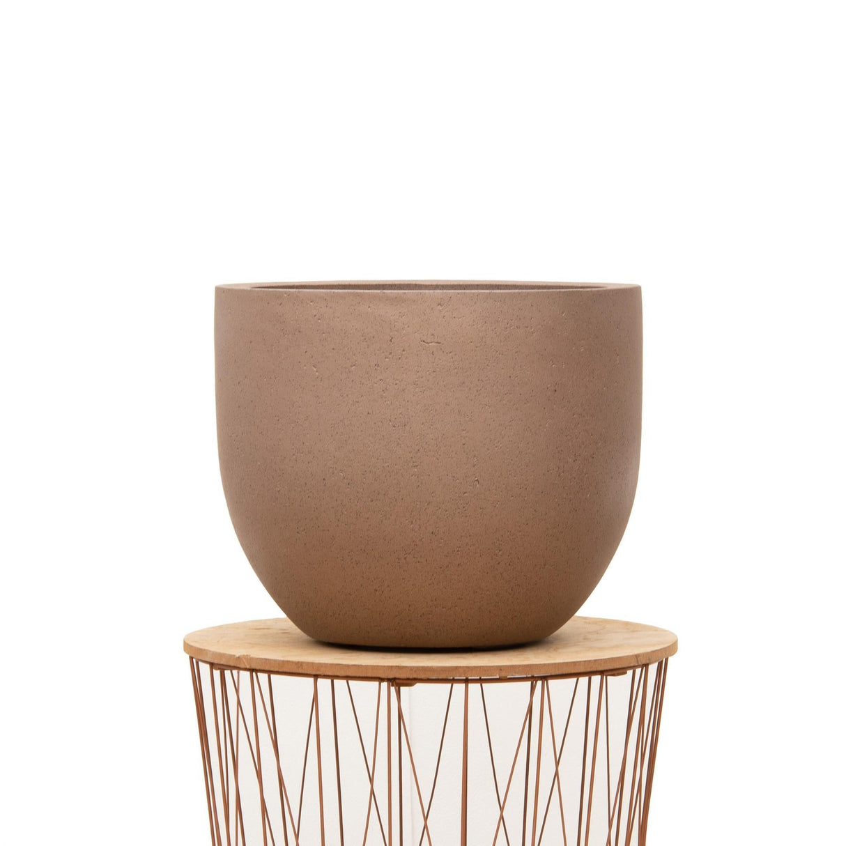 Livraison plante Pot New Egg Bronze 45 cm