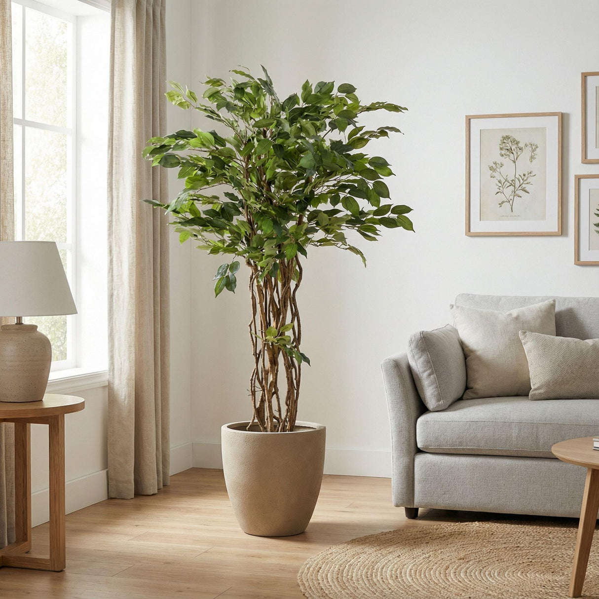 Ficus Liane Arbuste plante artificielle