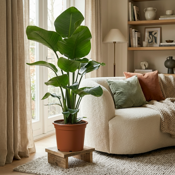 Strelitzia Nicolai – Arbre oiseau de paradis | Pot 19 cm, Hauteur 90 cm
