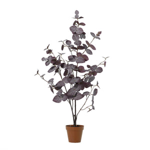 Eucalyptus violet plante artificielle