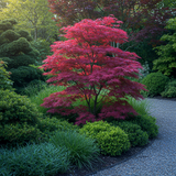 Érable du Japon Atropurpureum - 2 plants - H 70 cm, pot Ø19 cm