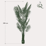 Plantas de arte - Areca Lutescens - Palma dorada - 240cm