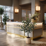 Kunstplant - Eucalipto - Gomboom azul - 140cm - 140